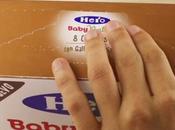 Productos Hero Baby etiquetado braille