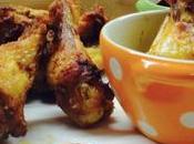 Alitas pollo adobadas