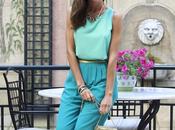 Palazzo pants: loving turquoise