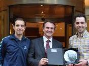 Jesús Herrero recibió Trofeo Sercotel Hoteles como mejor jugador Inter Movistar Marzo