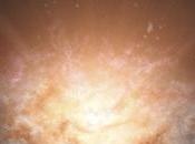NASA descubre galaxia super distante billones veces brillante