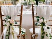 Decorar telas sillas para boda