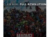 X-Men Cuatro Fantásticos quedan fuera póster oficial Universo Marvel