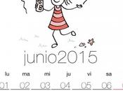 Celebra verano calendario junio