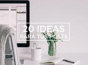 ideas para posts