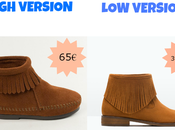 Versión Cost:Botas flecos para verano