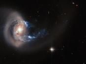 galaxia 7714 tras colisión