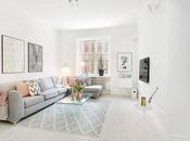 Salón luminoso colores pastel