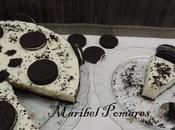 Tarta chocolate blanco galletas oreo.