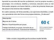 Taller Escritura Creativa para este Julio