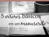Errores básicos manuscrito