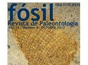 "Fósil, Revista Paleontología". Octubre 2010