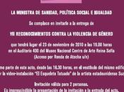 Reconocimientos contra violencia género: noviembre, Madrid.