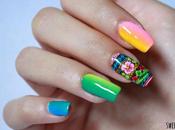 Manicura tropical @Sweetfactionails