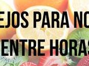 Consejos para picar entre horas