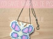 DIY: colgante mariposa Pyssla.