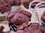 Muffins doble chocolate