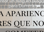 Como crear blog Blogger para Dummies: apariencias