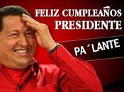 Feliz cumpleaños Comandante Chávez.
