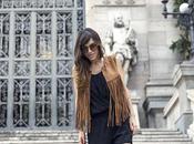 Suede fringes vest