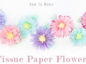 Cómo hacer flores papel seda