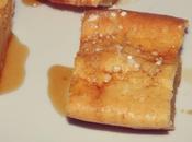 Bizcochitos queso, naranja sirope arce