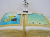 Tarta libro comunión