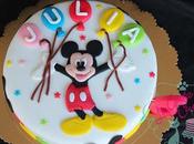 Tarta fondant mickey para julia