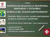 Curso "Experto Desarrollo Territorial Innovador Sostenible: busca talento emprendedor"