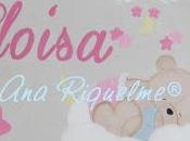 Placa ovalada para puerta dormitorio infantil