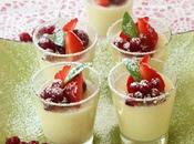 Mousse chocolate blanco limoncello frutos bosque