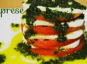 Ensalada Caprese.... diferente.
