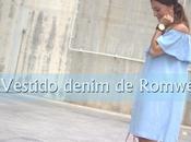 Vestido denim Romwe