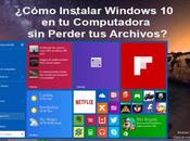 Cómo Instalar Windows Computadora Perder Archivos