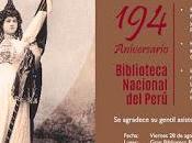 Viernes Aniversario Biblioteca Nacional Perú. Homenajes María Rostworowski, José Agustín Puente Lilly Caballero Cueto (+).