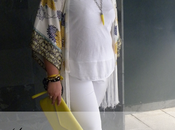 White Yellow Outfit