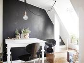 Mini ático acogedor moderno