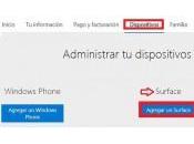 Agregar tablets Outlook.com