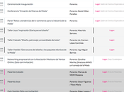 Minerva Fashion 2015 Programa