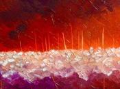 "Pearls twilight summer."Spatula canvas. 20...