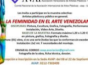AVAP Convoca participar feminidad arte venezolano