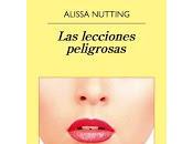 lecciones peligrosas. Alissa Nutting