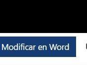 Modificar archivo Word Online