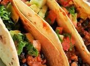 Tacos veganos chili carne judías negras pico gallo