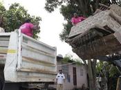 Demolerán casas dañadas lluvias