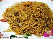 Paksoi gambas, setas fideos