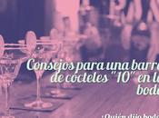 Consejos para Barra Cócteles "10" Boda