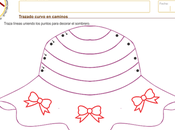 Trazado curvo caminos Grafomotricidad años