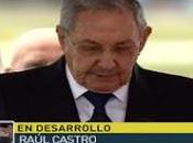 Raúl Castro: palabras bienvenida Papa Francisco audio video]