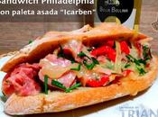 Sandwich Philadelphia Paleta Asada "Icarben"